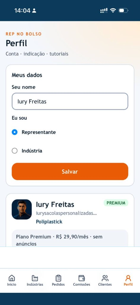 Perfil Premium
